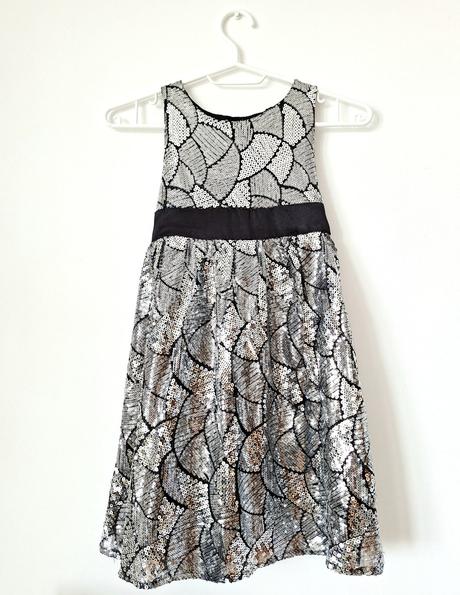 Flitrované šaty, veľ. 6-7 rokov, girl2girl,128