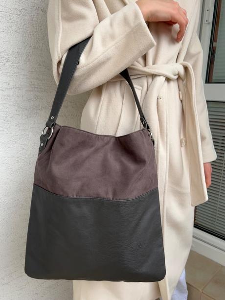 Tmavošedá taška, h&m