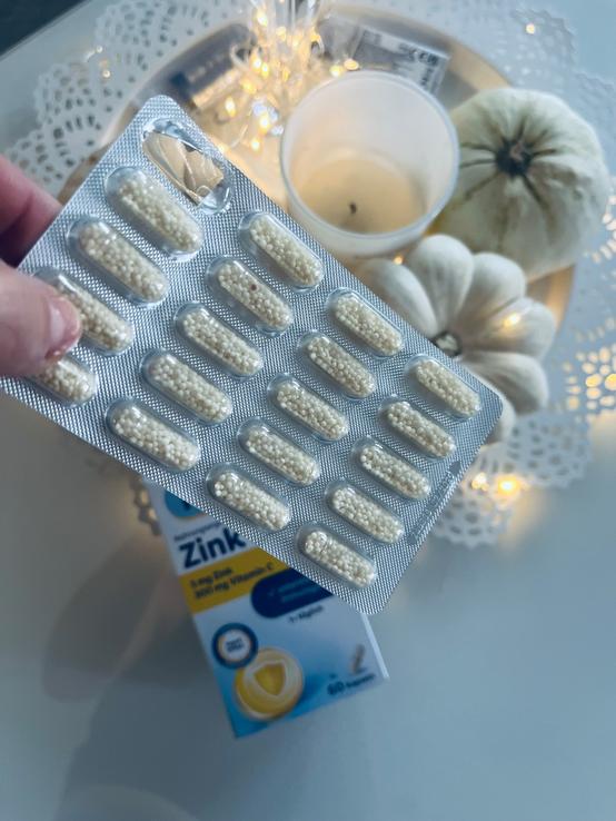 Mivolis Kapsuly Zinok + vitamín C Depot, 60 ks