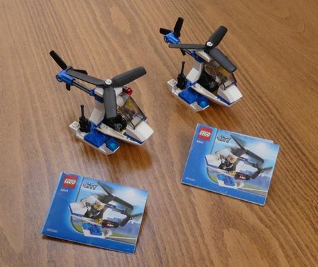 Lego city 30014 policajná helikoptéra, 
