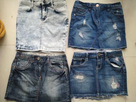 Sukna, denim,128