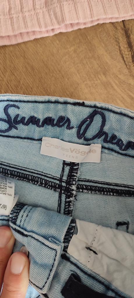 Riflové šortky vögele, charles vögele,140