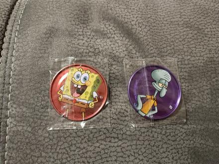 Kovove pogy sponge bob,