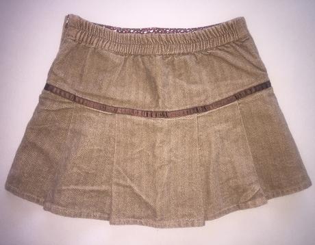 Skladaná suknička, h&m,110