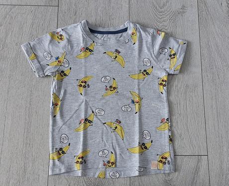 Tričko s banánikmi, nutmeg,98