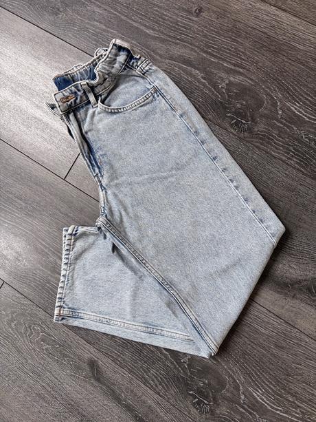 Jeansy loose fit, h&m,152