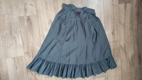 Krásne riflové šaty xs/160cm (už s poštou), 158