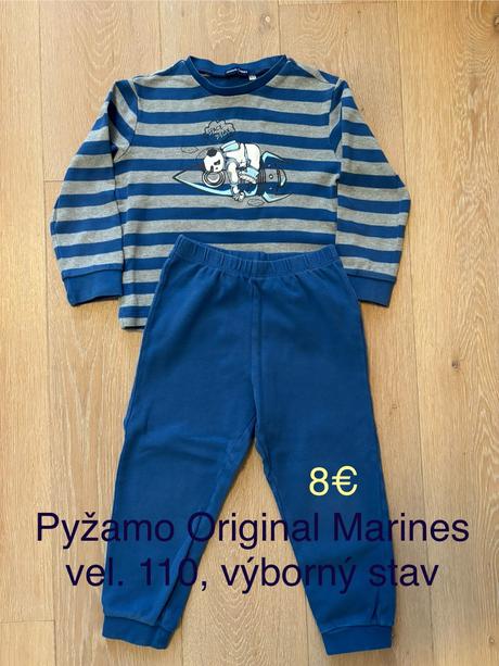 Pyzamo original marines vel. 110, original marines,110