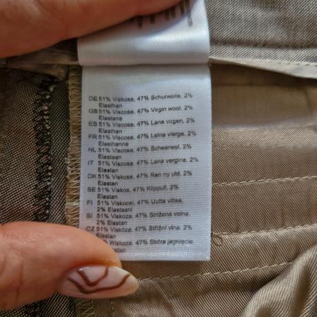 Nohavicový kostým comma, l