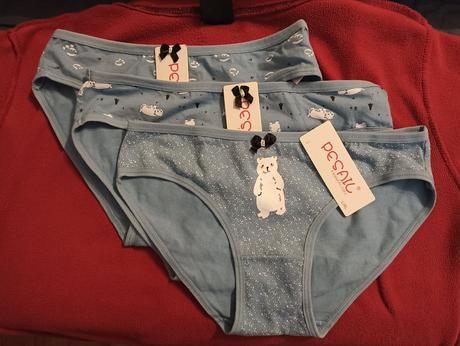 Bavlnené nohavičky 3 kusy nové, m