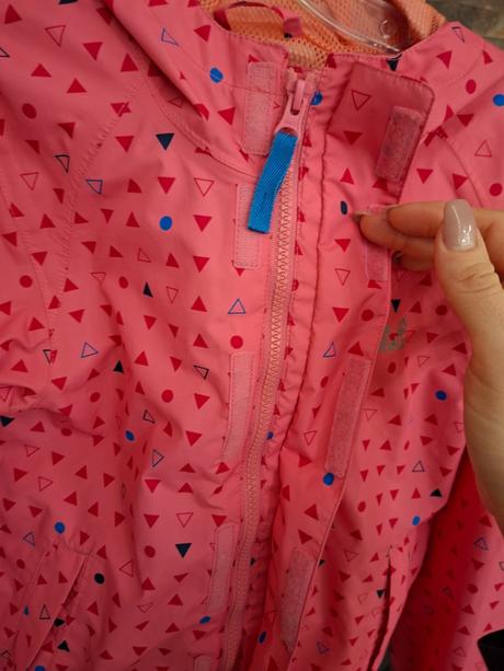 Krasna bunda, jack wolfskin,128