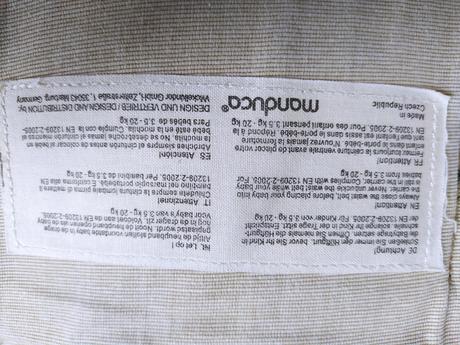 Ergonomický nosič manduca, manduca