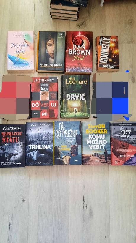 Knihy krimi/triler, 