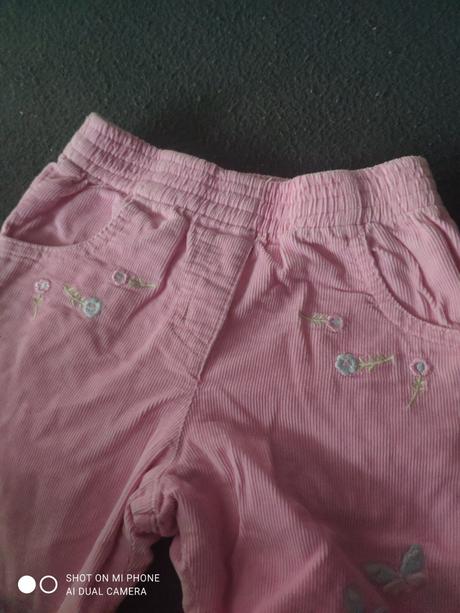 Ružové nohavice veľ.68, disney,68