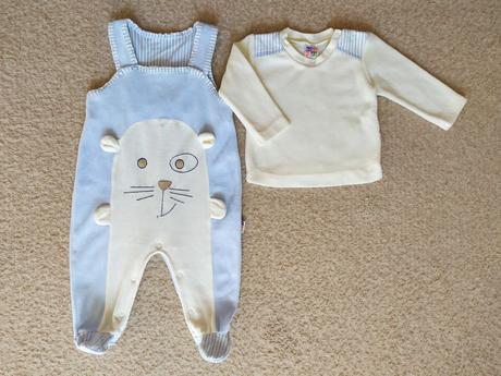 Nohavice / dupačky na traky + tričko oyko 68/74, 68