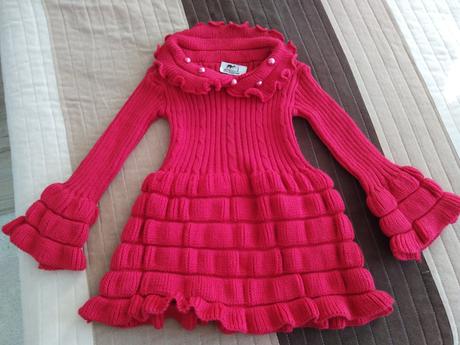 Pletené šaty, kids,98