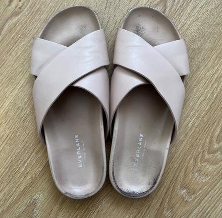 Kožené šľapky everlane, 40