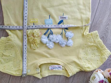 Žlté tričko s kvetmi, coccodrillo, v. 86, coccodrillo,86