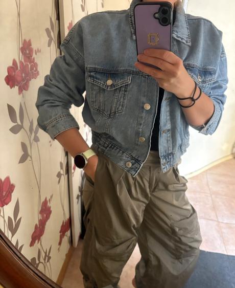 Džínsova bomber bunda, only,l