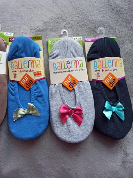 Balerínky, protišmykové papučky uni veľkosť 27-30, 27 / 28 / 29 / 30