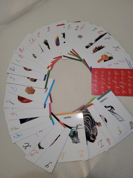 Moje prvé montessori karty abc,