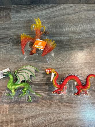 Safari ltd - postavičky draci 15cm,