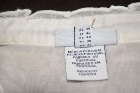 Gant, biela bavlnená blúzka veľ.38, gant,38