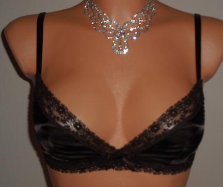 Satenova sexy braletka, f&f,xs