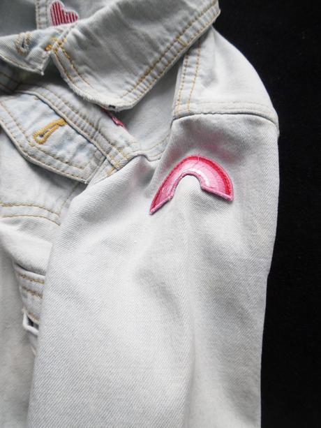 Riflová bunda dubster, h&m,116