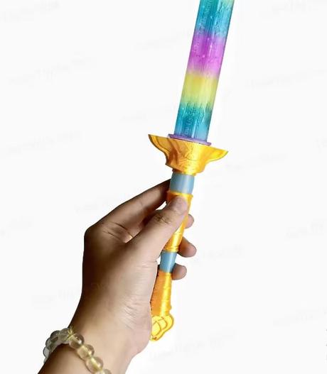 K-pop demon hunters huntrix rumi deluxe kostým, 