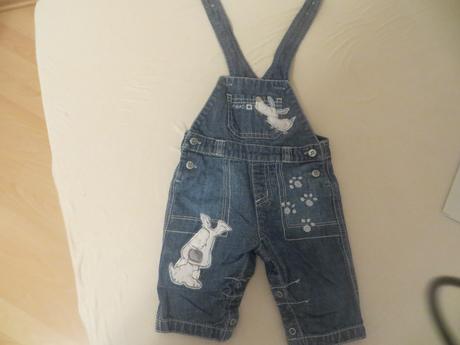 Rifľové 3/4 nohavice na traky, next,74