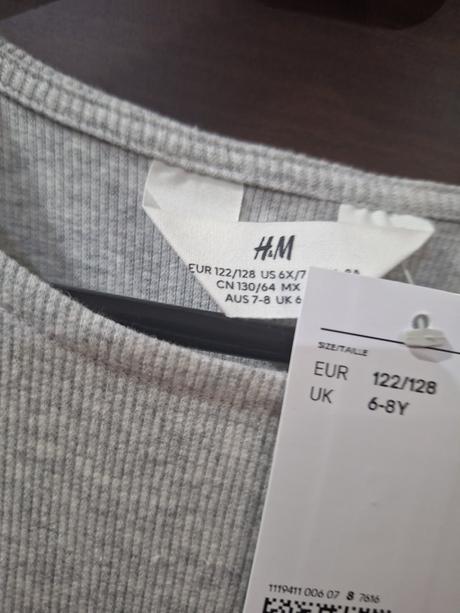 Saty vel. 122/128, h&m,122