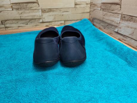 Be lenka 41 - dámske kožené tmavomodré baleríny, be lenka,41