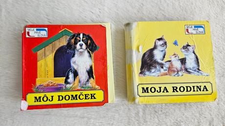 Leporelo /mini knižky pre deti môj domček a moja r,