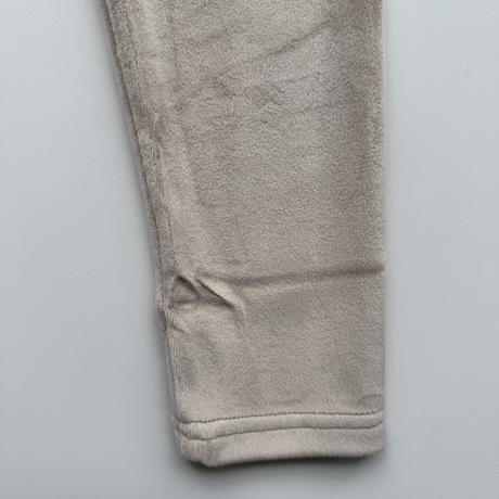 Dievčenské plyšové legíny krémová, 110 / 128