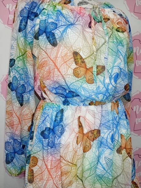 Farebné šaty m/l, m