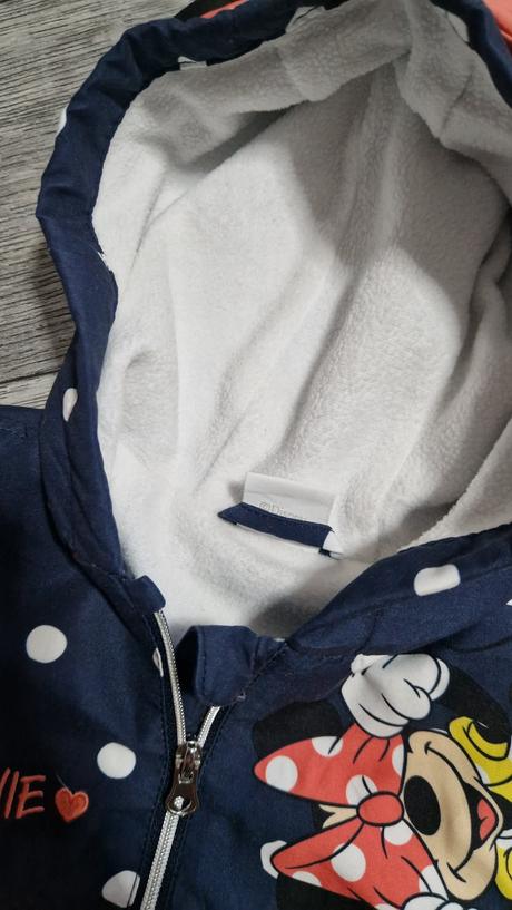 Zateplená bundička minnie 3-6m, disney,68