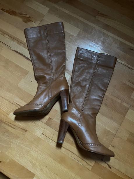 Čižmy kožené, 37
