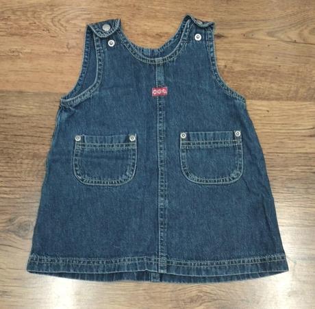 Riflové šaty, baby,74