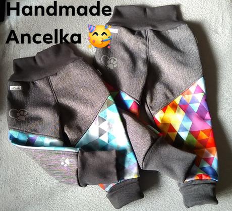 Zimné softshellky kombinované s reflexnym prvkom, 68 - 170