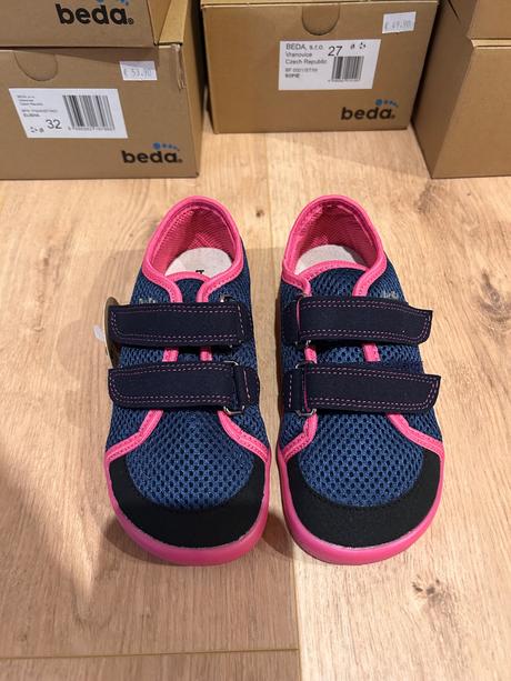 Beda sieťované barefoot plátenky bfn - elisha, beda,22 - 32