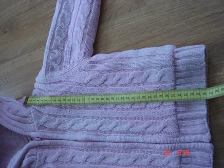 Krasny hruby zatepleny ruzova svetrik mikina, cherokee,98