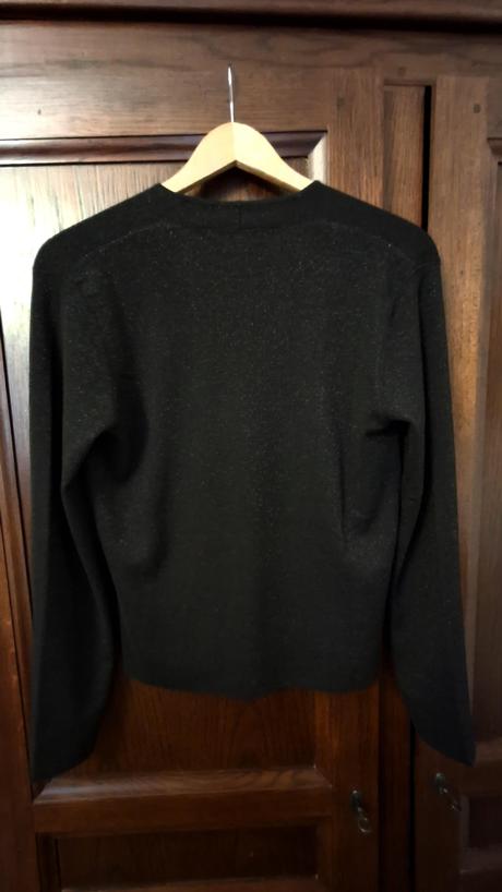 Metalický trblietavý kardigan - s, s