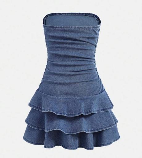 Riflové šaty shein, 140