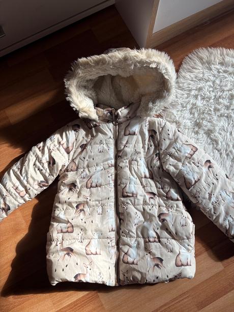 Pepco dievčenský kabát so zvieratkami, pepco,122