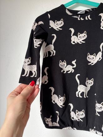 Lindex tunika/saty s mackou, lindex,92