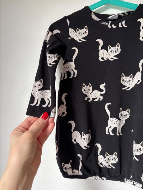 Lindex tunika/saty s mackou, lindex,92