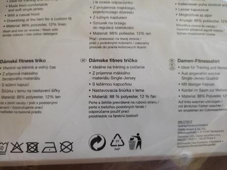 Dámska fitness mikina, crivit,m