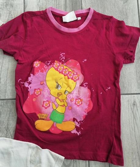 3x tričko - 116/122, 116