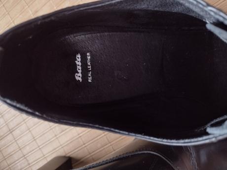Kožené topánky, baťa,40